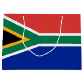 南アフリカ国旗 ラージペーパーバッグ (正面)