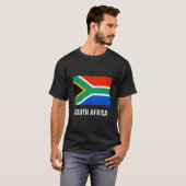 南アフリカ国旗 南アフリカ Tシャツ (正面フル)