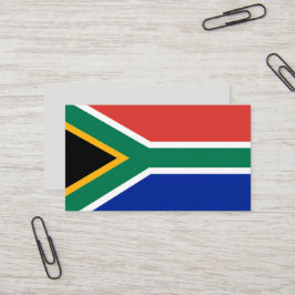 南アフリカ国旗 名刺