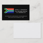 南アフリカ国旗 名刺 (正面/裏面)