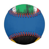 南アフリカ国旗 野球ボール (裏面)