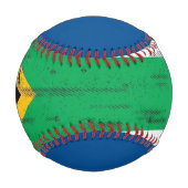南アフリカ国旗 野球ボール (正面)