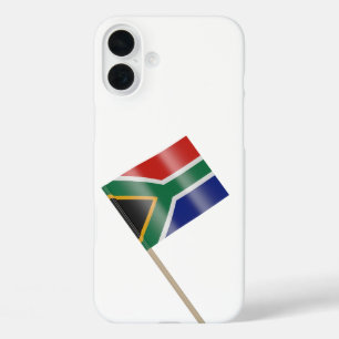 南アフリカ国旗 iPhone 16 PLUSケース