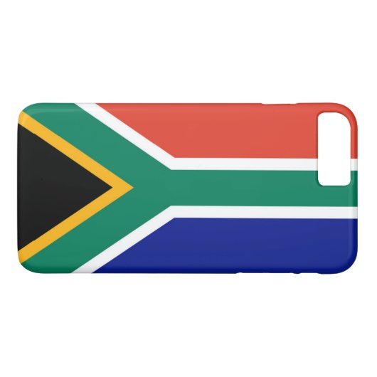 南アフリカ国旗 Case-Mate iPhoneケース (裏面(横))