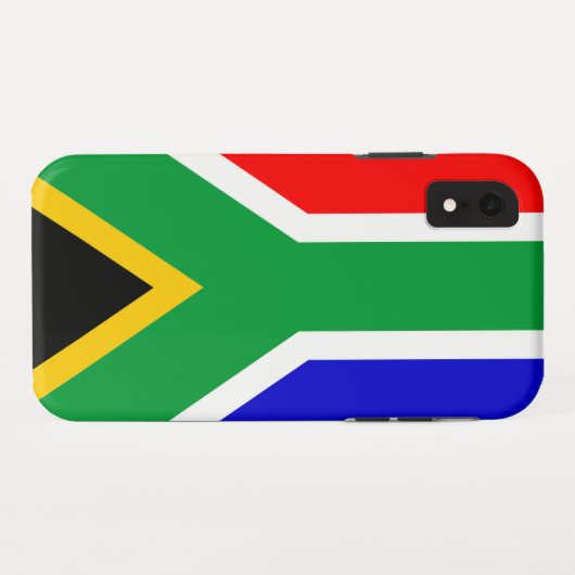 南アフリカ国旗 Case-Mate iPhoneケース (裏面(横))