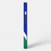 南アフリカ国旗 iPhoneケース (左側面)