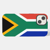 南アフリカ国旗 iPhoneケース (裏面横)