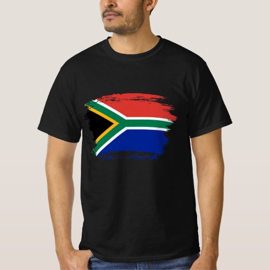 南アフリカ国旗 Tシャツ (正面)