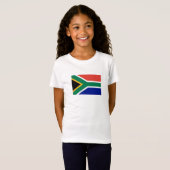 南アフリカ国旗 Tシャツ (正面フル)