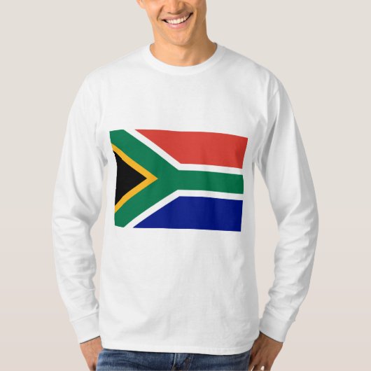 南アフリカ国旗 Tシャツ (正面)