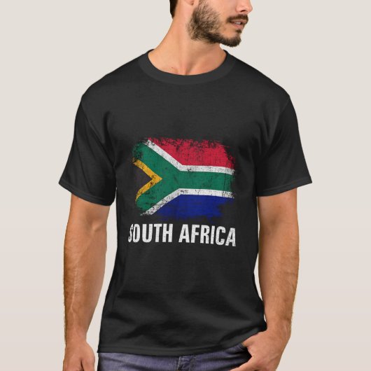 南アフリカ国旗 Tシャツ (正面)