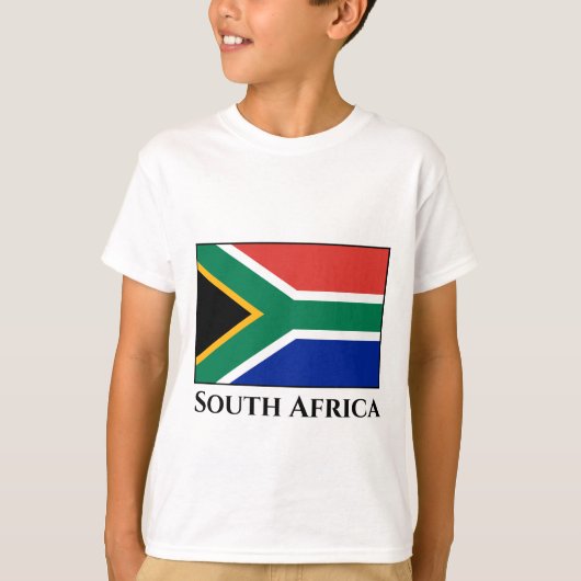 南アフリカ国旗 Tシャツ (正面)
