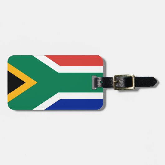 南アフリカ国旗 – Vlag van Suid-Afrika ラゲッジタグ (正面横)
