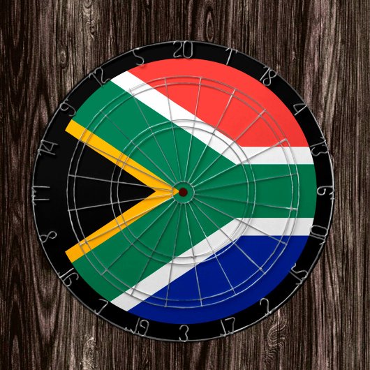 南アフリカ国旗Dartboard & Africa / game board ダーツボード