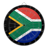 南アフリカ国旗Dartboard & Africa / game board ダーツボード (正面)