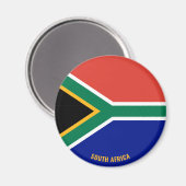 南アフリカ国魅力的旗 マグネット (正面/裏面)