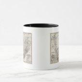 南アフリカ地図 マグカップ (中央)