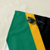 南アフリカ愛国国旗のボッケ ビーチタオル (インサイチュ)