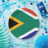 南アフリカ愛国国旗のボッケ ペーパープレート (パーティー)