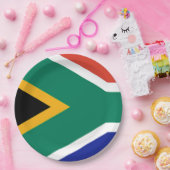 南アフリカ愛国国旗のボッケ ペーパープレート (パーティー)