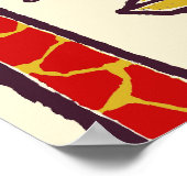 南アフリカ旅行ポスター ポスター (角)