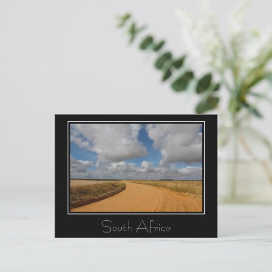 南アフリカ景観道路風景はがき ポストカード (スタンド正面)