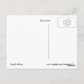 南アフリカ海岸郵便はがき ポストカード (裏面)