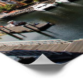 南アフリカ港湾ケープタウン ポスター (角)