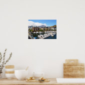 南アフリカ港湾ケープタウン ポスター (キッチン)