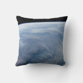 南アフリカ熱帯地方で煙が立ち昇る。 クッション (裏面)