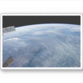 南アフリカ熱帯地方で煙が立ち昇る。 シール (正面)