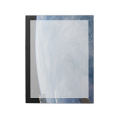 南アフリカ熱帯地方で煙が立ち昇る。 ノートパッド (回転)