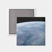 南アフリカ熱帯地方で煙が立ち昇る。 マグネット (正面/裏面)