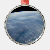 南アフリカ熱帯地方で煙が立ち昇る。 メタルオーナメント (正面)