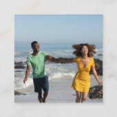 南アフリカ結婚パスポートQR エンクロージャーカード (裏面)