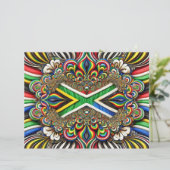 南アフリカ色のレターヘッドデザイン (スタンド正面)