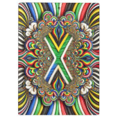 南アフリカ色の愛国的なクリップボード クリップボード (裏面)