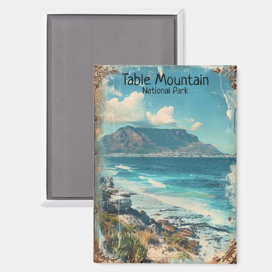 南アフリカ表山国立公園 マグネット (正面/裏面)