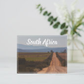 南アフリカ農村景観道路SAはがき ポストカード (スタンド正面)