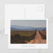 南アフリカ農村景観道路SAはがき ポストカード (正面/裏面)