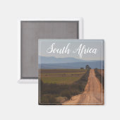 南アフリカ農村景観道路SA磁石 マグネット (正面/裏面)