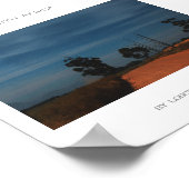 南アフリカ道路景観旅行ポスター ポスター (角)