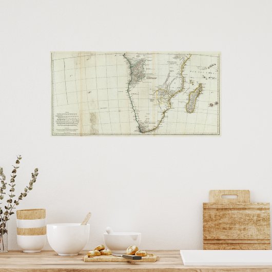 南アフリカ3 ポスター (キッチン)