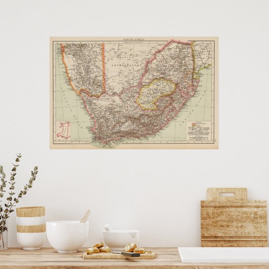 南アフリカ4 ポスター (キッチン)