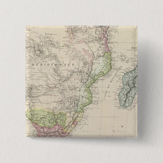 南アフリカ4 缶バッジ (正面)