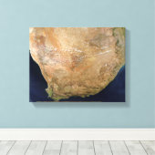 南アフリカ キャンバスプリント (インサイチュ (ウッドフロア))