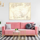 南アフリカ キャンバスプリント (インサイチュ (リビング))