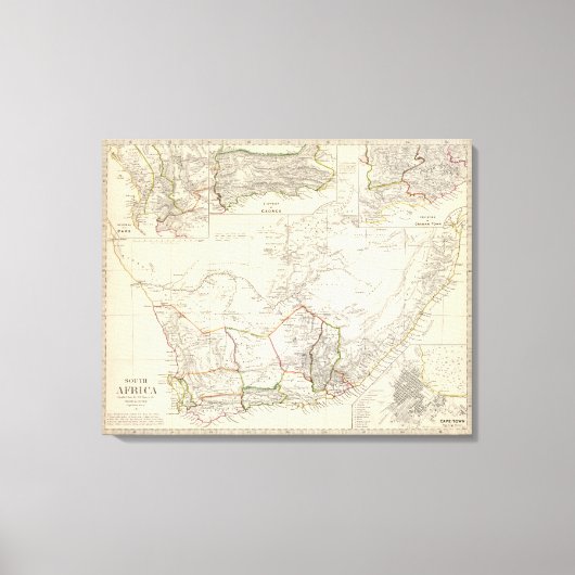 南アフリカ キャンバスプリント (正面)