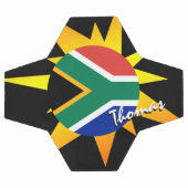 南アフリカ・サッカー・アフリカ国旗/BANG サッカーボール (フラット)