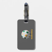 南アフリカ サッカー ラゲッジタグ (裏面縦)